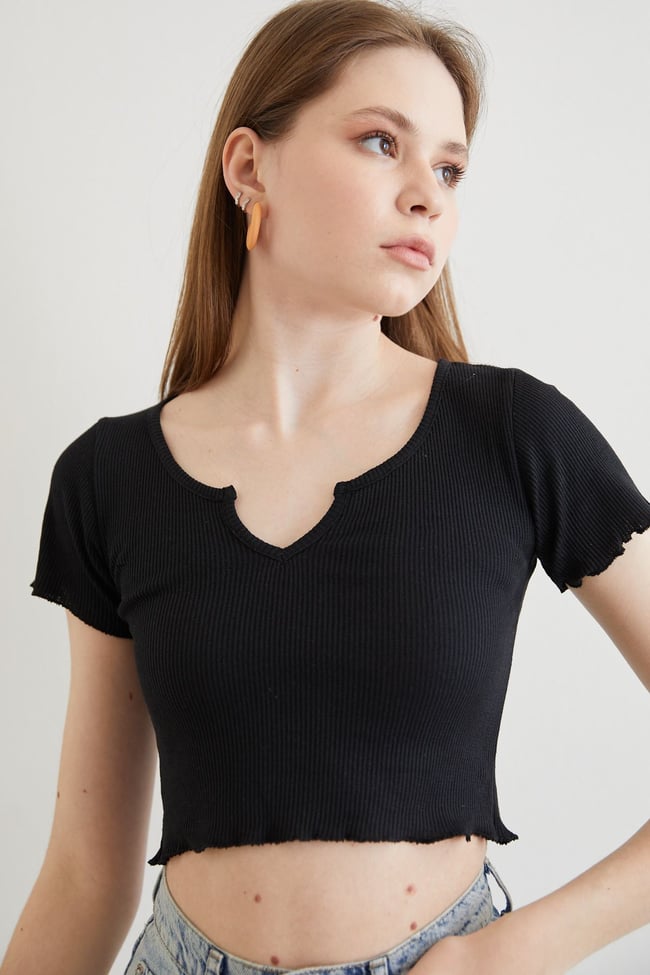 V Yaka Basıc Crop