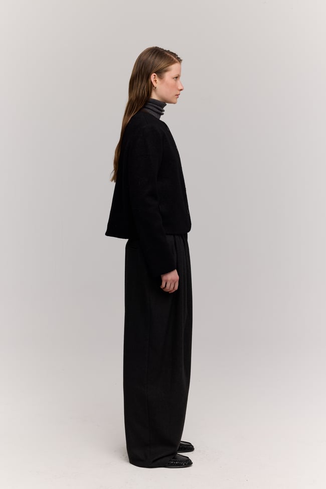 KAŞE CROP CEKET