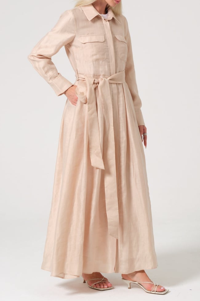 UP COMFORT DRESS BEJ
