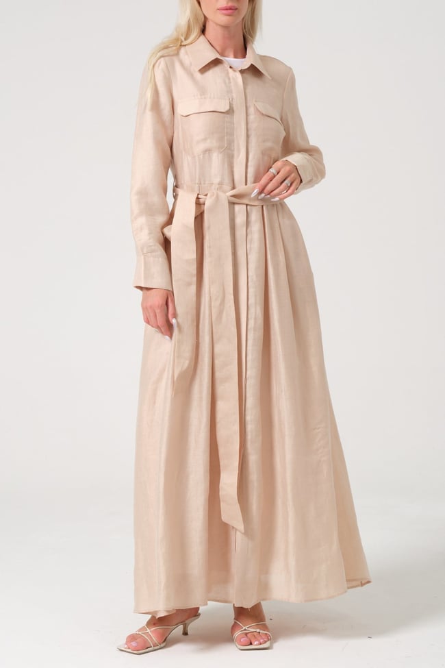 UP COMFORT DRESS BEJ