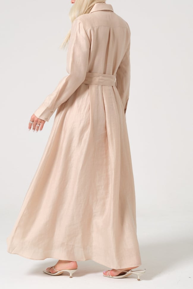 UP COMFORT DRESS BEJ