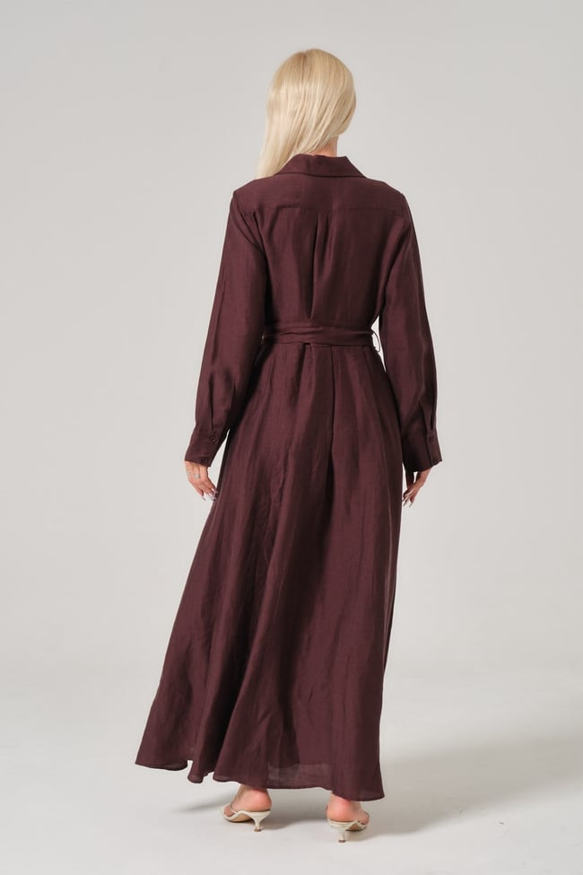 UP COMFORT DRESS BORDO