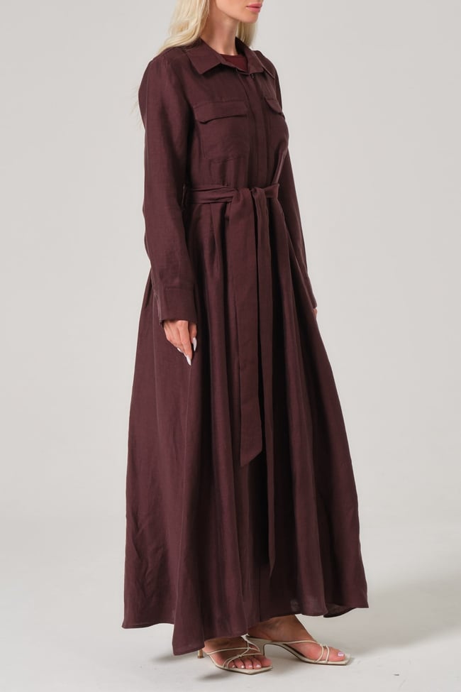 UP COMFORT DRESS BORDO