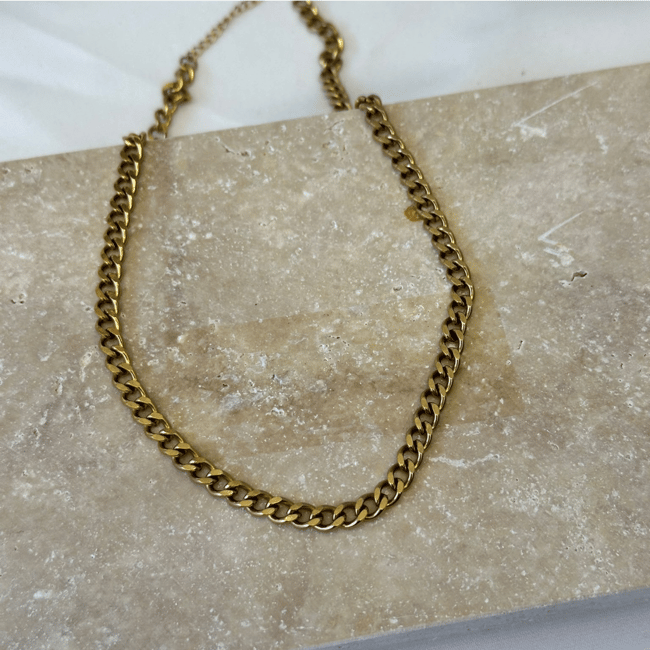 Gurmet Zincir Gold Kolye
