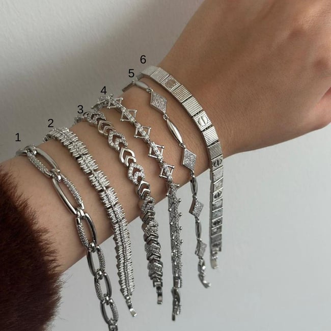 SİLVER COLLECTİON TREND XUPİNG ÇELİK BİLEKLİK 