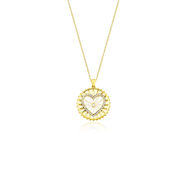 Amour Madalyon Gold Kolye