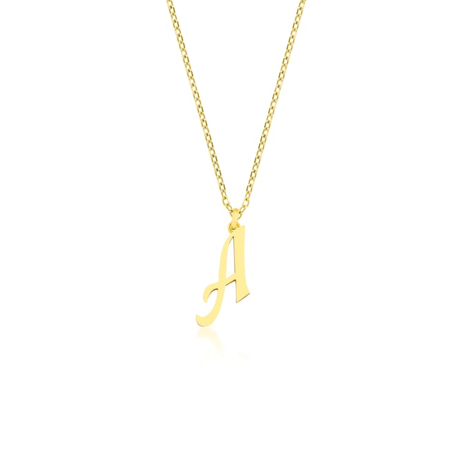 Monogram Harf Kolye
