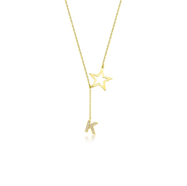 Monogram Star Kolye