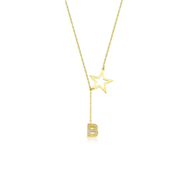 Monogram Star Kolye