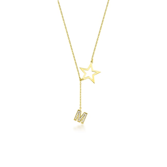 Monogram Star Kolye