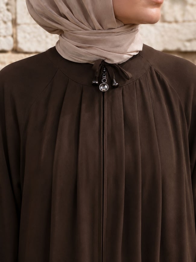 Reglan Kol Pileli Ferace 2047 Acı Kahve