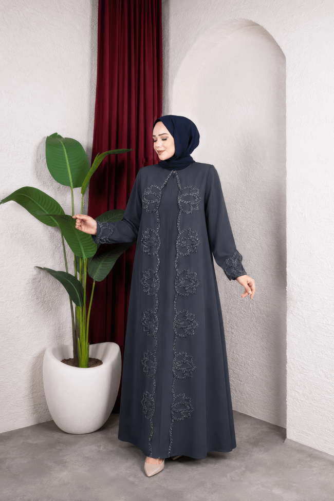 Zara KREP Kumaş 2298 | Gri