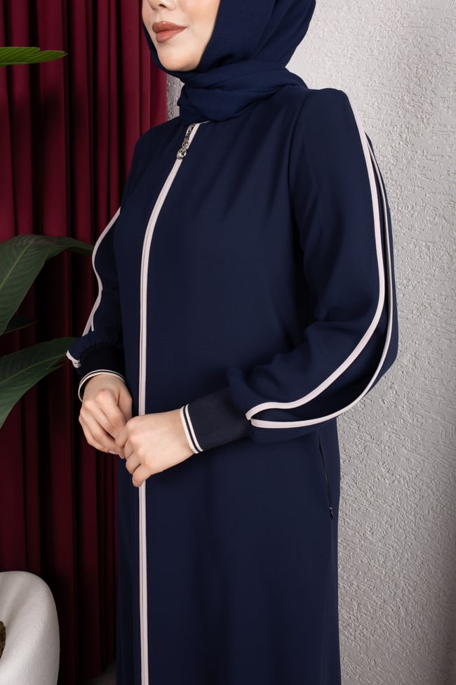 Zara Krep Kumaş 2333 | Lacivert