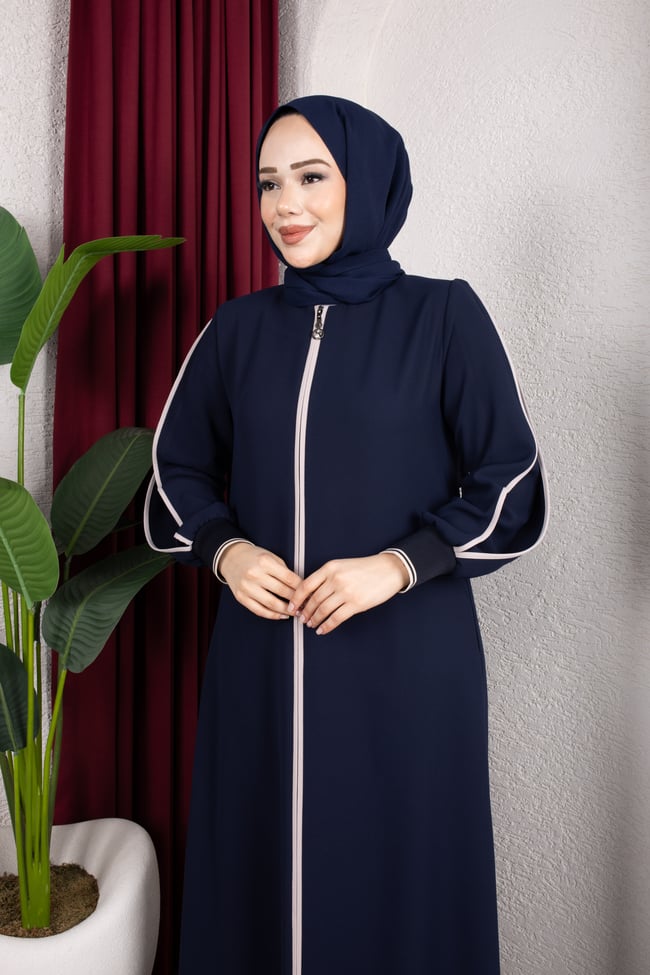 Zara Krep Kumaş 2333 | Lacivert