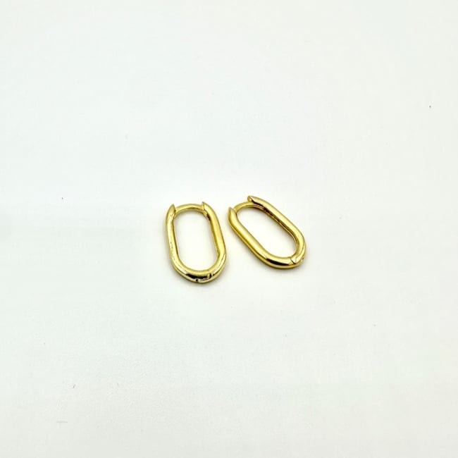 Minimal Halka Küpe - 925 ayar gümüş