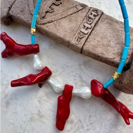 Rouge Fin Kolye