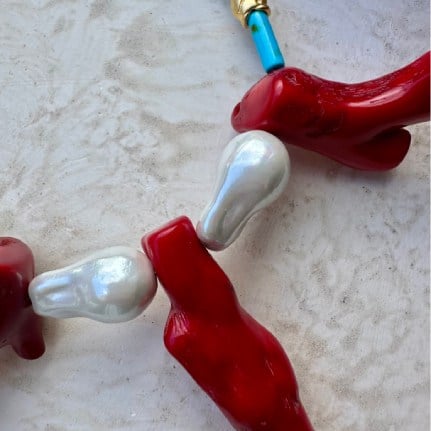 Rouge Fin Kolye