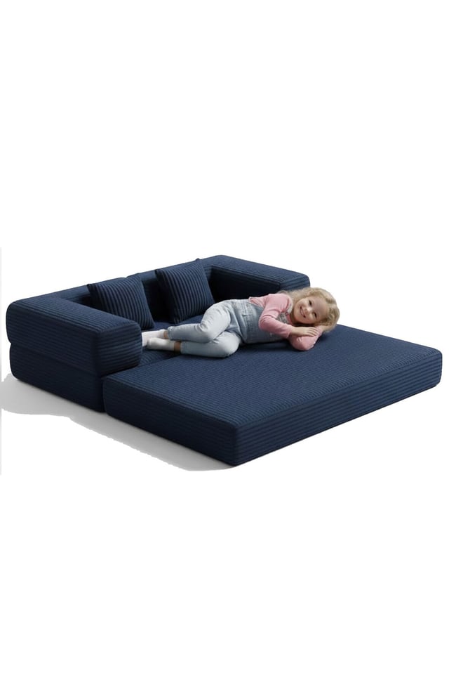 140x70 cm Modüler Çocuk Koltuğu - Fonksiyonel Oyun Minderi ve Kanepe Tamamen Sünger- Foamly
Duo Sünger Koltuk - Foamly