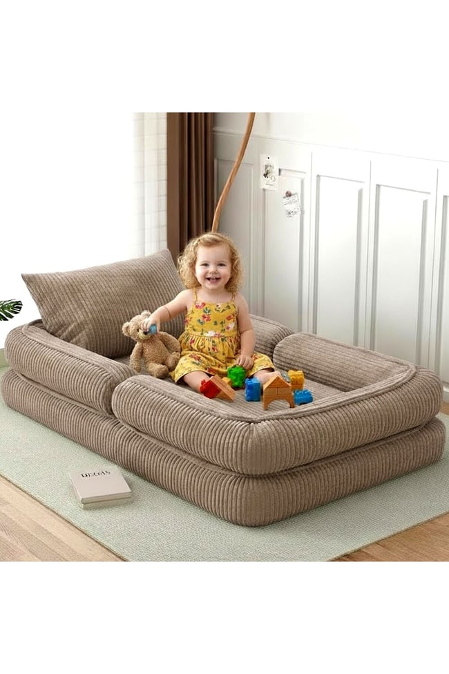 Trend Vizon Fitilli Kadife Modüler Çocuk Oyun Minderi Ve Yatağı Tamamen Sünger- Foamly
Duo Sünger Koltuk - Foamly