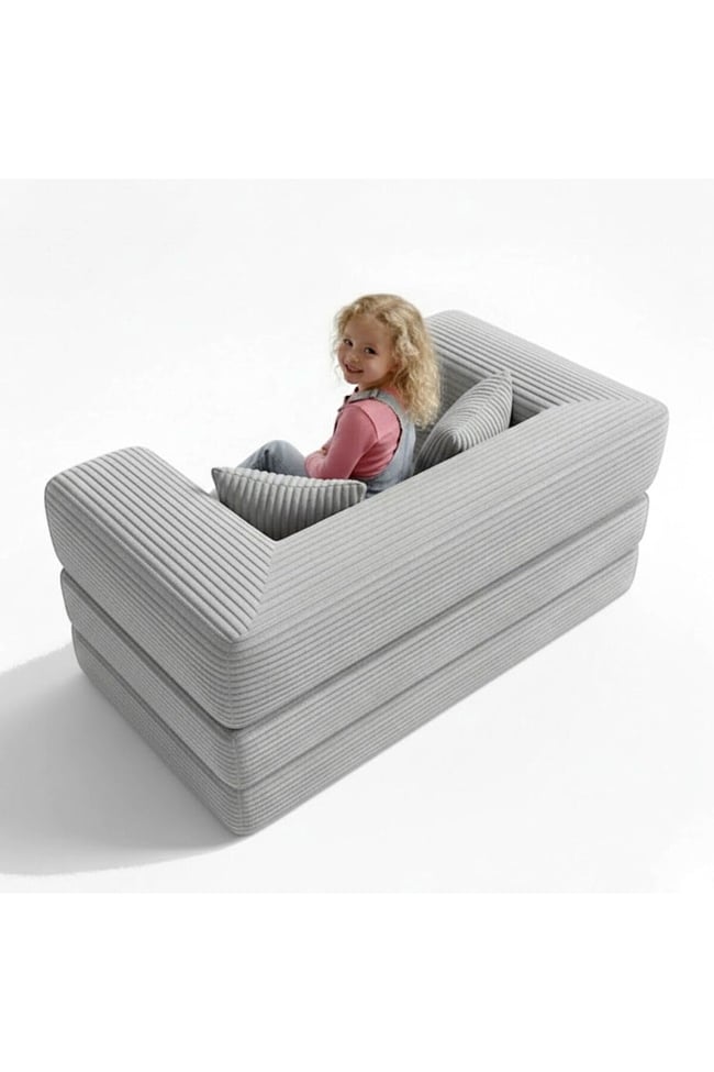 140x70 cm Modüler Çocuk Koltuğu - Fonksiyonel Oyun Minderi ve Kanepe Tamamen Sünger- Foamly
Duo Sünger Koltuk - Foamly