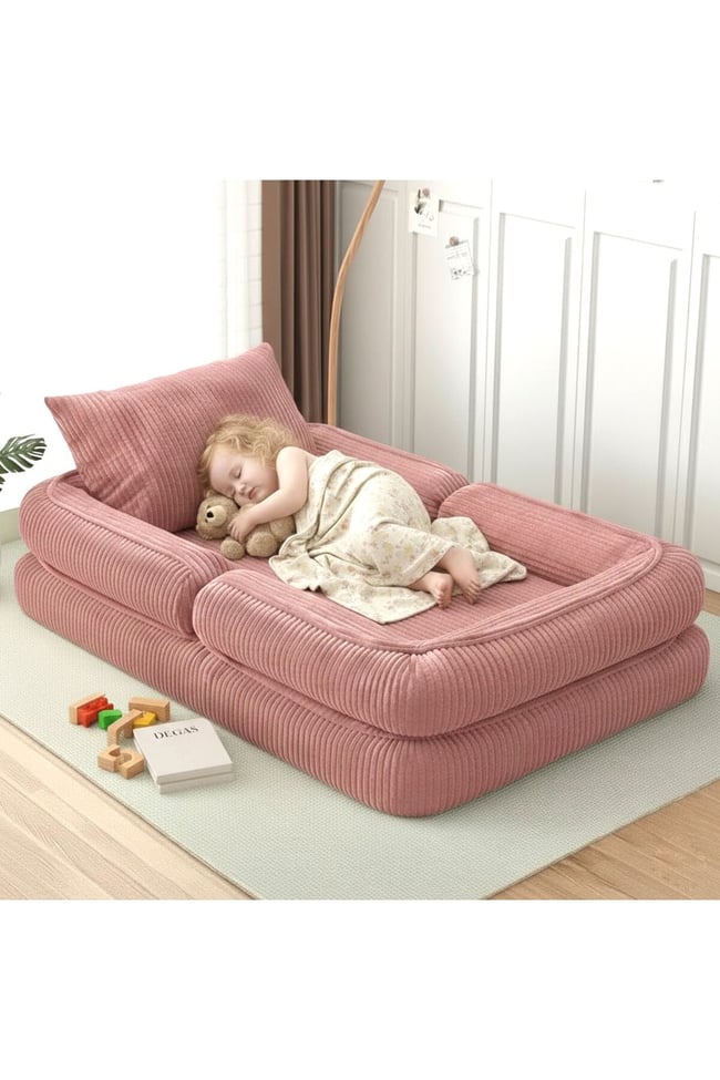 Trend Pudra Fitilli Kadife Modüler Çocuk Oyun Minderi Ve Yatağı Tamamen Sünger- Foamly
Duo Sünger Koltuk - Foamly