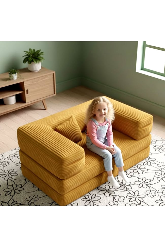 140x70 cm Modüler Çocuk Koltuğu - Fonksiyonel Oyun Minderi ve Kanepe Tamamen Sünger- Foamly
Duo Sünger Koltuk - Foamly