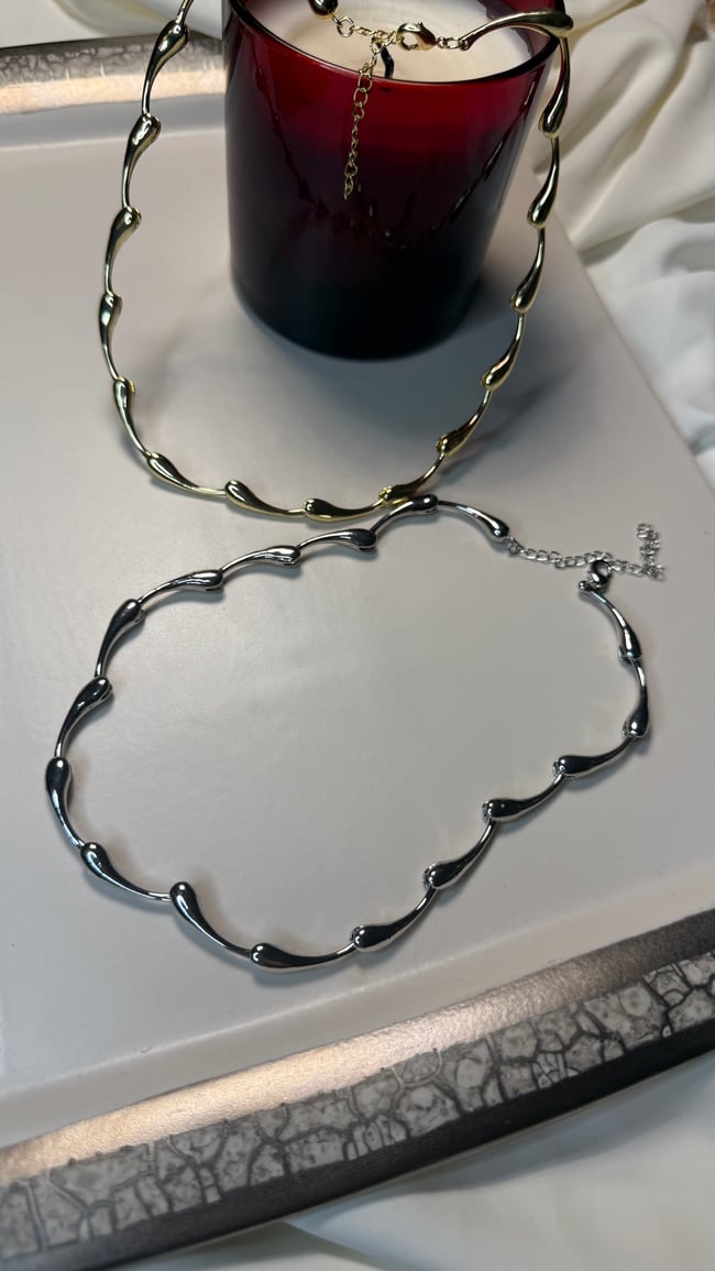 Damla kolye Silver