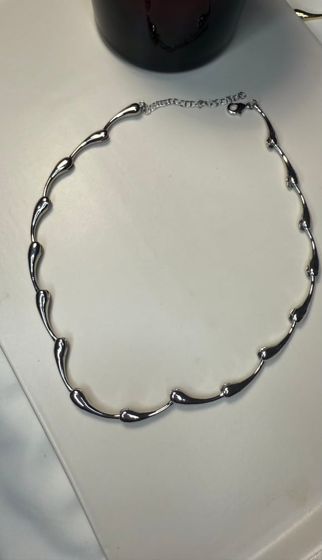 Damla kolye Silver