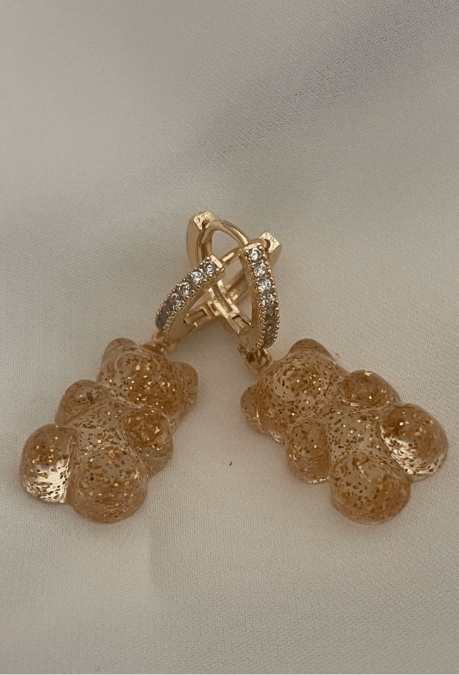 Haribo Parıltılı Küpe