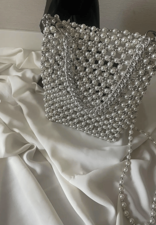 Pearl Bag Silver