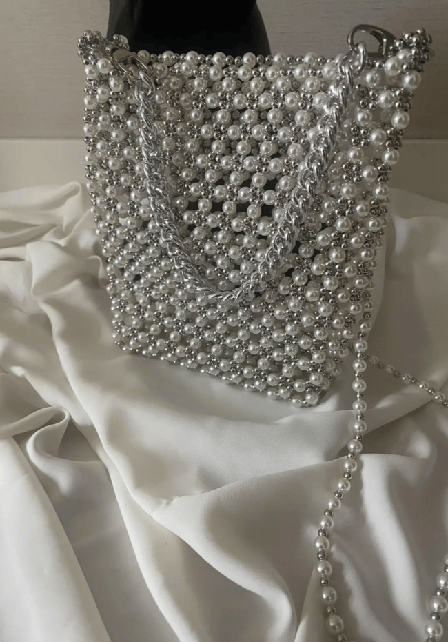 Pearl Bag Silver