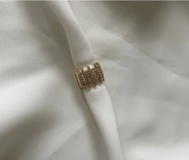 Zigzag Kıkırdak Küpe