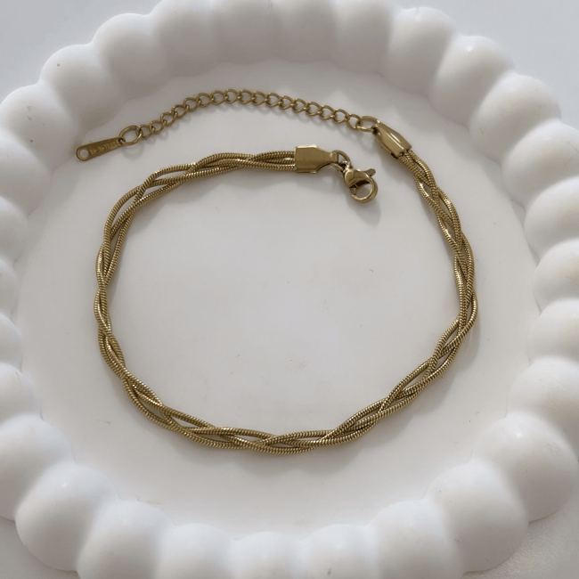 Çelik Örgü Halhal 26cm