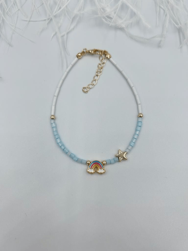 Gökkuşağı Charmlı Halhal (23 cm)