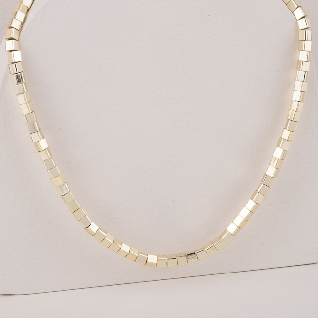 Özel Seri Küp Kolye 45 cm