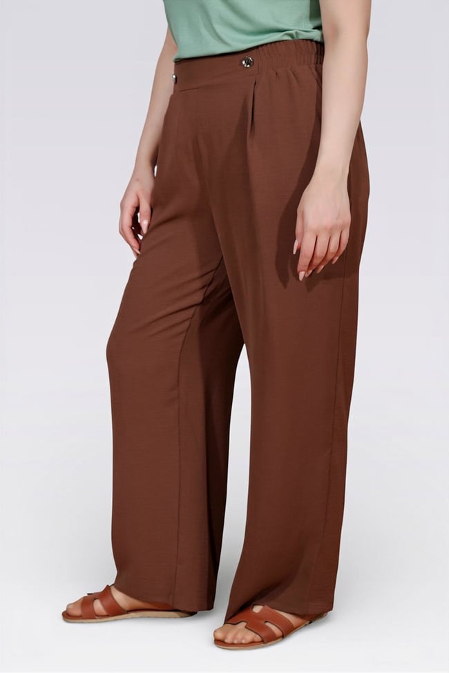 30176 BELİ LASTİKLİ BORU PAÇA AYROBİN PANTOLON