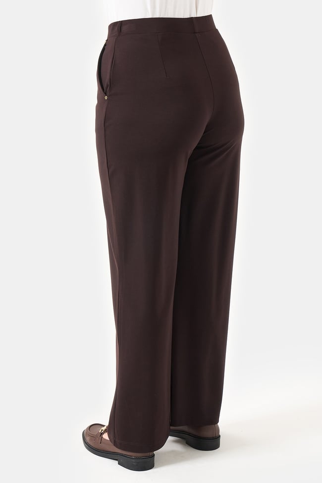 30230 BELİ LASTİKLİ BORU PAÇA ÖRME PANTOLON