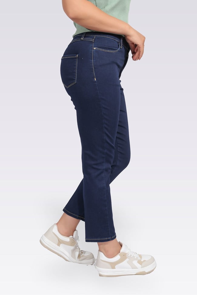 30261 DAR PAÇA BİLEK BOY KOT PANTOLON