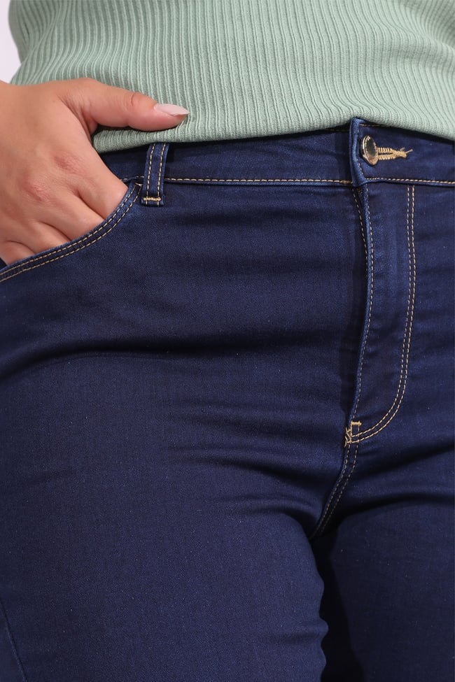 30261 DAR PAÇA BİLEK BOY KOT PANTOLON