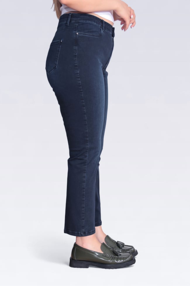 30296 DAR PAÇA BİLEK BOY KOT PANTOLON