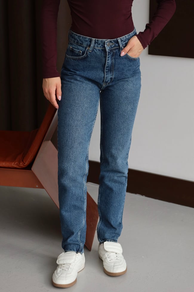 Mavi Dar Paça Jean