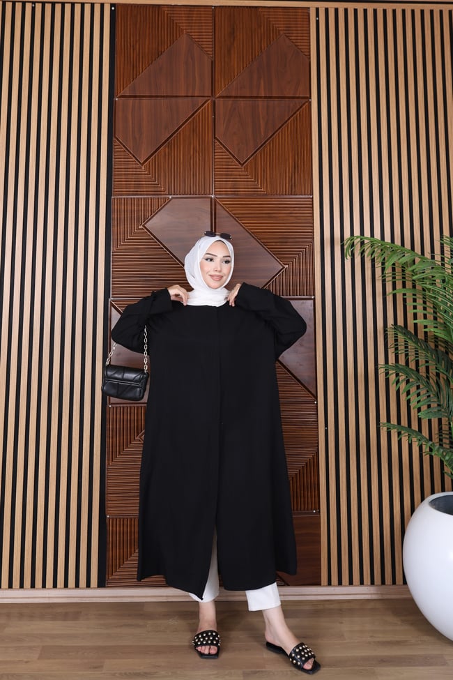 Cepli Çilek Kumaş Kap | Siyah