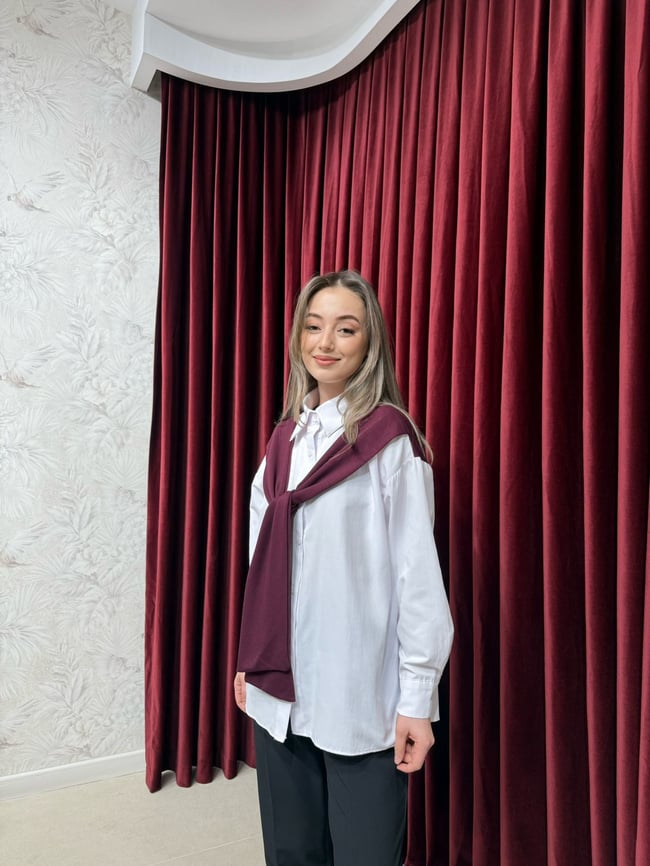 BBC ATKILI GÖMLEK BORDO