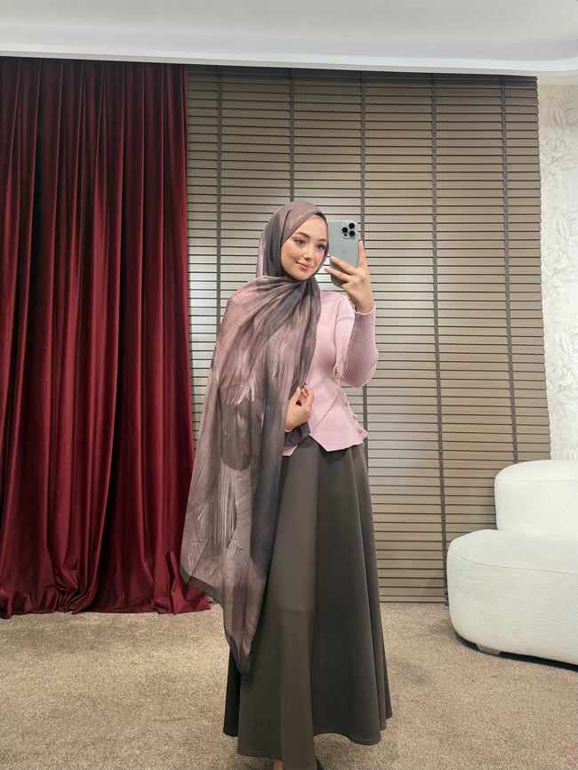 BBC AURA DESEN ŞAL-GÜL