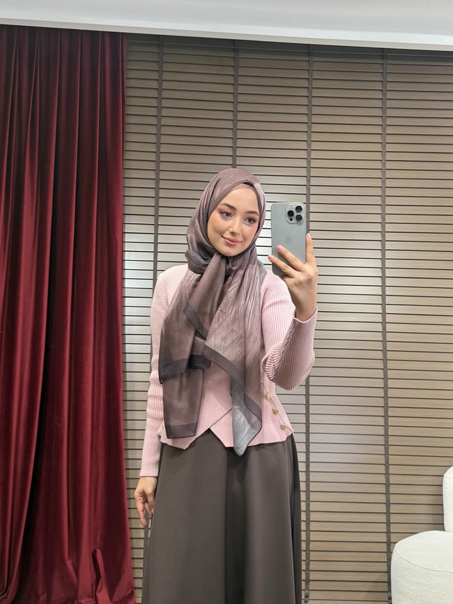 BBC AURA DESEN ŞAL-GÜL