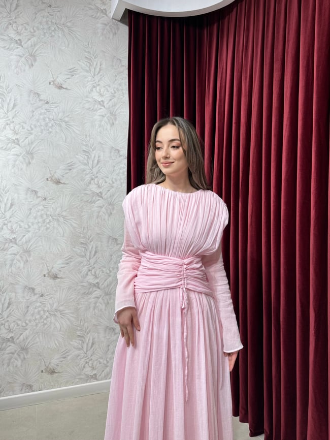 BBC BELLA ELBİSE - PEMBE