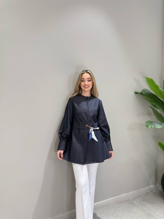 BBC CAMELİA CEKET - LACİVERT