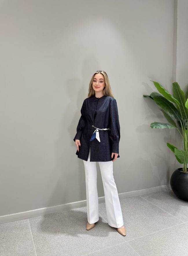 BBC CAMELİA CEKET - LACİVERT