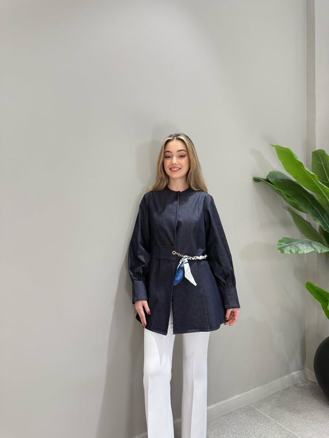 BBC CAMELİA CEKET - LACİVERT