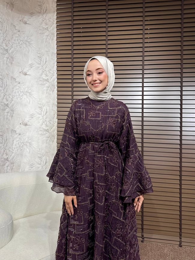 BBC CASELİA  ELBİSE-MÜRDÜM